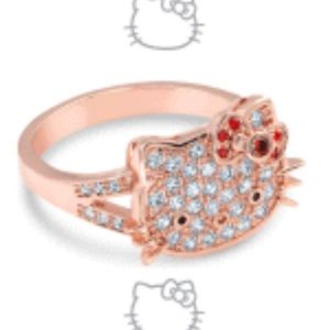NWT Sanrio Hello Kitty Fragrant Jewels Ring - Size 5